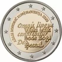 Slov&eacute;nie Coffret BU Euro SLOVENIE 2020 - 30 ans R&eacute;f&eacute;rendum de l\'Ind&eacute;pendance et 500 ans de Bohori?