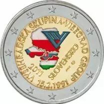 Slowakei 2 Euro Visegrad