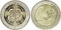 Slowakei 2 Euros - Coming of Cyril and Methodius - Colorised - 2013