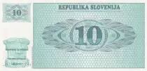 Slowenien 10 Tolar - Mountain - 1990 - UNC - P.4