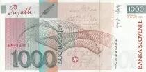 Slowenien 1000 Tolarjev - F. Preseren - Poem - 2003 - BM Series
