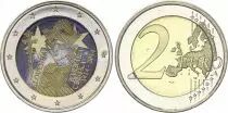 Slowenien 2 Euros - Barbara Celiska - Colorised - 2014
