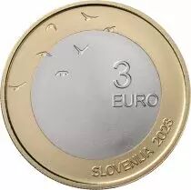 Slowenien 3 Euros Commemo. 2023 - 110 years of Boris Pahor