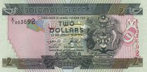 Solomon Islands 2 Dollars - Arms - Traditional fishing - ND (1997) - P.18