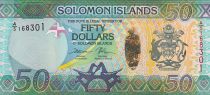 Solomon Islands 50 Dollars Arms - Lizrad- 2017 Hybrid