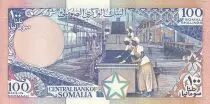 Somalia 100 Shillings - Woman - Factory - 1988 - P.35c