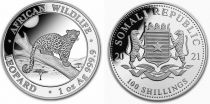 Somalia 100 Shillings Leopard- Silver Oz 2021