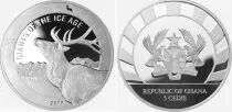 Somalia 5 Cedis Aurochs - Oz Silver 2022