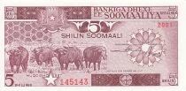 Somalia 5 Shillings - 1987 - Replacement - P.31