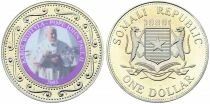 Somalie 1 Dollar La Vie de Jean-Paul II - 2005 - Coloris&eacute;