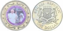 Somalie 1 Dollar La Vie de Jean-Paul II - 2005 - Coloris&eacute;