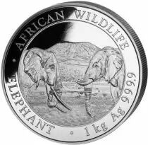Somalie 1 Kilo Argent Somalie 2020 - &Eacute;l&eacute;phant