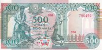 Somalie 500 Shilling - Pêcheurs - 1990 - P.36b