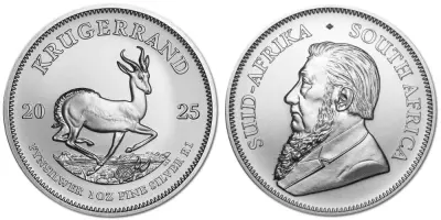South Africa 1 Krugerrand - Silver 2025