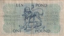 South Africa 1 Pound - Jan Van Riebeek - Lion - 11-11-1950 - Serial B.65 - P.92c