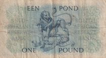 South Africa 1 Pound - Jan Van Riebeek - Lion - 17-11-1951 - Serial B.99 - P.92c