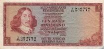 South Africa 1 Rand - Jan Van Riebeeck - ND (1973) - Remplacement - P.115