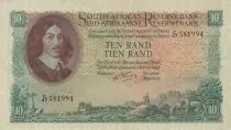 South Africa 10 Rand - Jan Van Riebeeck - Mine - 1962 - Serial C.47