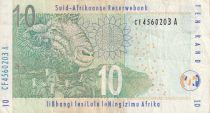 South Africa 10 Rand - Rhinocorn - Goat - ND (2005-2009) - P.128a