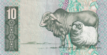 South Africa 10 Rand 1990-93 - Jan Van Riebeeck - Ram and bull