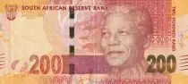 South Africa 200 Rand - Nelson Mandela - Leopard - ND (2013-2016) - P.142