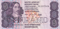 South Africa 5 Rand ND1990 - Bartholomeus Vermuyden, Factory