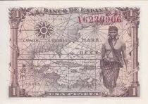Spagna 1 Peseta - Queen Isabella la Catolica - 1945 - P.128