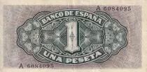 Spagna 1 Peseta - Santa Maria - Serial A - 1940 - P.122
