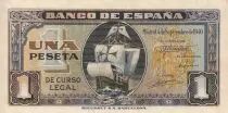 Spagna 1 Peseta - Santa Maria - Serial H - 1940 - P.122