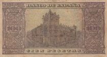 Spagna 100 Pesetas - Coat of Arms of Spain - 1938 - Series G