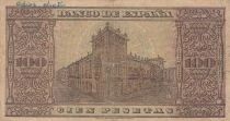 Spagna 100 Pesetas - Coat of Arms of Spain - 1938 - Series H