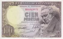 Spagna 100 Pesetas - Francisco de Goya - 1946 - P.131