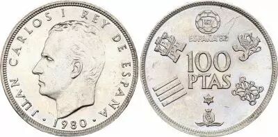Spagna 100 Pesetas Soccer World Cup - 1982