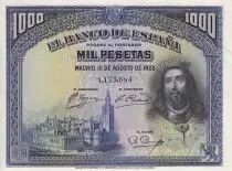 Spagna 1000 Pesetas - San Fernando - 1928  - P.78