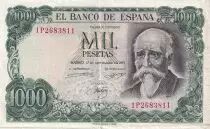 Spagna 1000 Pesetas 1971 - Jos&eacute; Echegaray - Madrid - Serial 1P