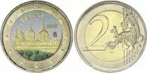 Spagna 2 Euros - Escurial - Colorised - 2013
