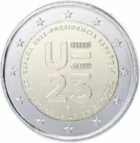 Spagna 2 Euros Proof Commemo. 2023 - Presidency of the E.U.