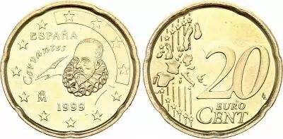 Spagna 20 Centimes Euro - 1999