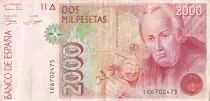 Spagna 2000 Pesetas  - Jos&eacute; Celestino Mutis - 1992 (1996)
