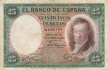 Spagna 25 Pesetas - Vicente Lopez - 1931 - P.81