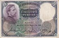Spagna 50 Pesetas - E. Rosales - 1931 - P.82