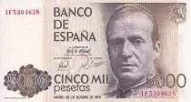 Spagna 5000 Pesetas - Juan Carlos I - 1979 - P.160