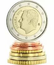 Spagna S�rie 1 ct � 2 euro - 2018