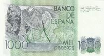 Spain 1,000 pesetas - Benito P&eacute;rez Gald&oacute;s - View of Mount Teide from Las Ca&ntilde;adas - 1979 - Series A