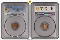 Spain 1 centimo - Alfonso XIII  - 1906 - PCGS MS65BN