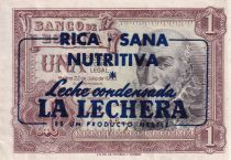 Spain 1 Peseta - Marqués de Santa Cruz - La lechera - 1953 - P.144var