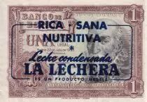 Spain 1 Peseta - Marqu&eacute;s de Santa Cruz - La lechera - 1953 - P.144var
