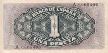 Spain 1 Peseta - Santa Maria - Serial A - 1940 - P.122