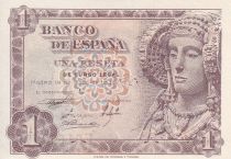Spain 1 Peseta - Woman of Elche - 1948 -  P.135