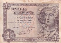 Spain 1 Peseta - Woman of Elche - 1948 - P.135